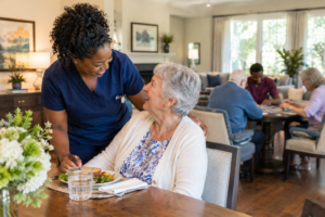 Residential dementia care in a small home with personalized caregiver support